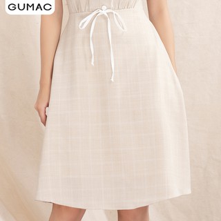 Đầm eo nhún phối nơ DA1027 GUMAC