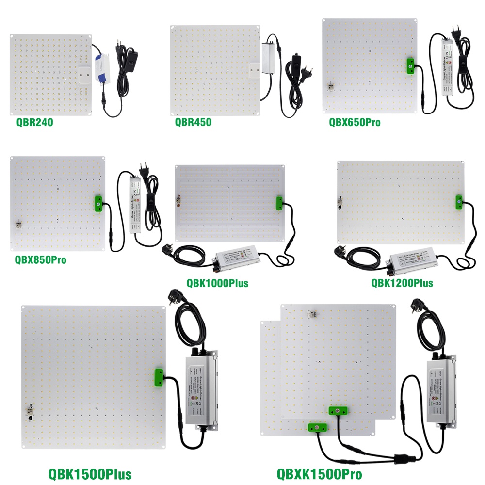 Bảng đèn phát triển cây trồng trong nhà lượng tử LED LM281B 550W 650W 850W 100W với đèn Phyto hồng ngoại UV