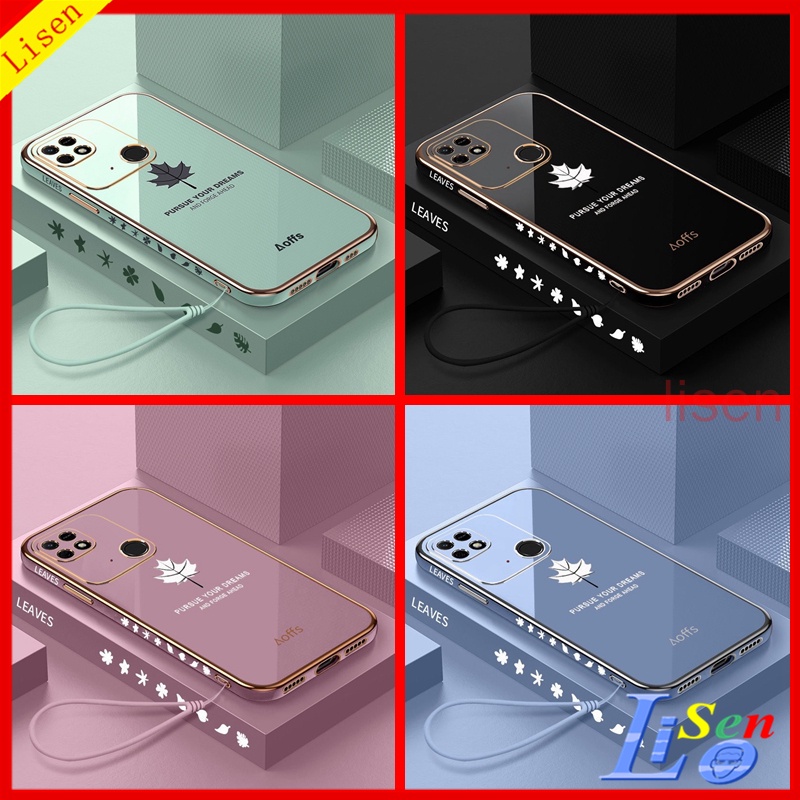 ốp lưng redmi 10C Ốp Điện Thoại Hình Lá Phong Cho Redmi 9C 10 10A 9A 9 9T note 11 note 10s note 9 Redmi note 10 pro Redmi note 11 pro FY
