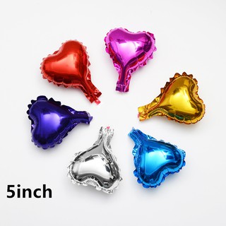 Bóng bạc trái tim 12.5cm