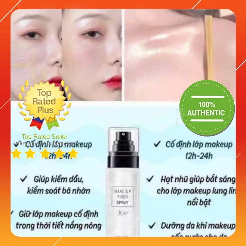 XỊT KHÓA NỀN MAKEUP FIXER SPRAY GIỮ CHẶT LỚP TRANG ĐIỂM