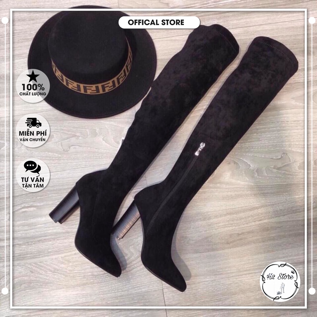 👠👟 Bốt đùi da lộn hàng ad cao cấp ⚡