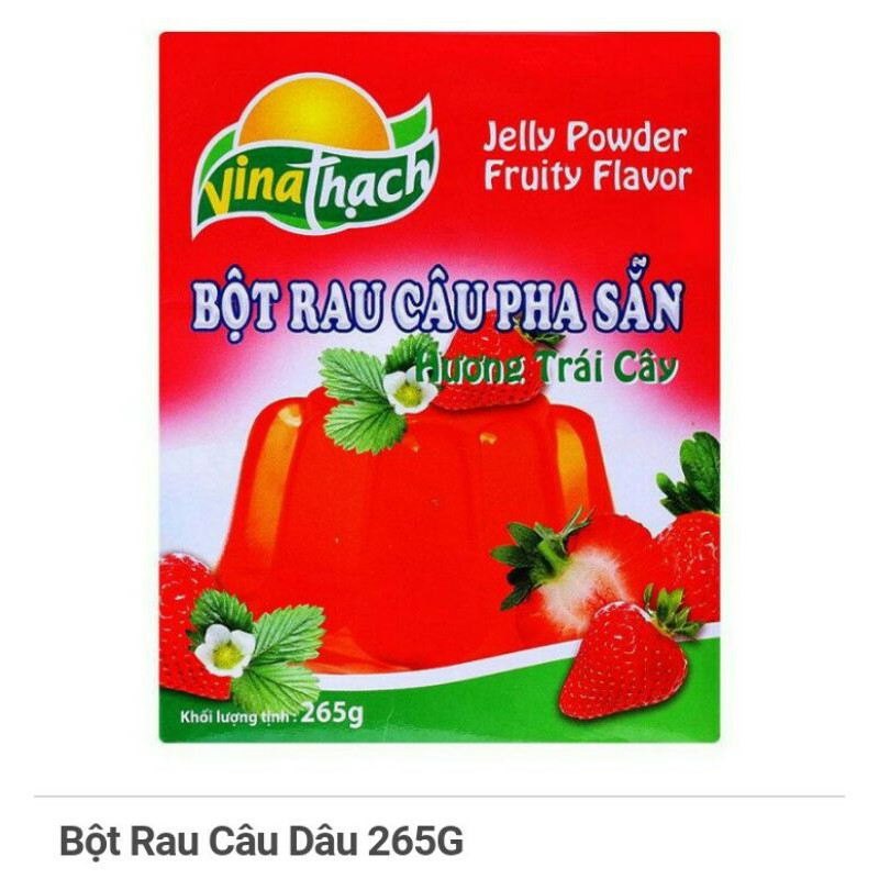 Bột Rau Câu Hương Dừa/ dâu 265G