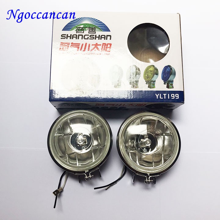 Đèn Cản Tròn Nhỏ Mạ Crom 12v 55w và 24v 70w