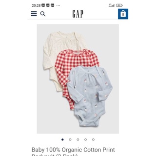 Body suit Gap 6-12m tách set lẻ