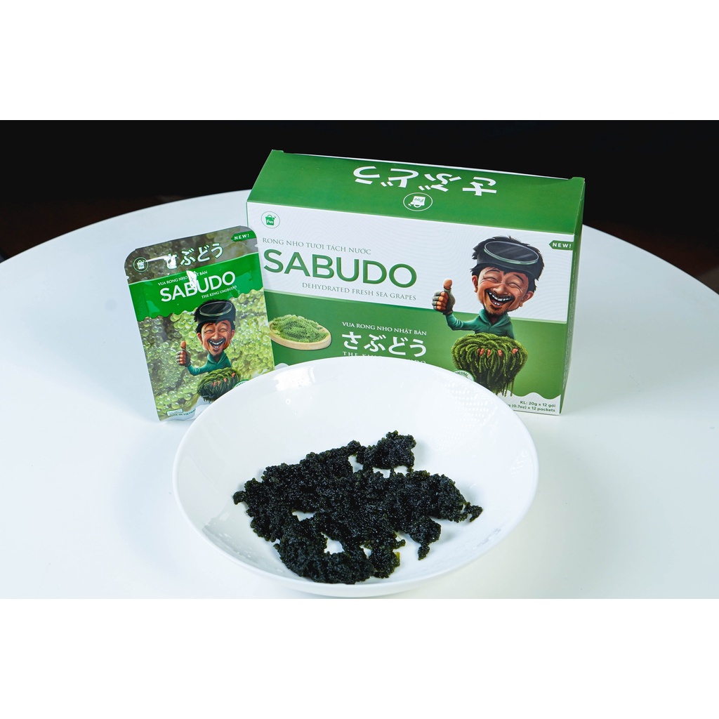 Rong nho tươi tách nước SABUDO dạng gói 20gram | BigBuy360 - bigbuy360.vn