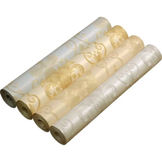 Giấy dán tường 3d, giấy lụa dán tường hoa văn, trang trí phòng khách, phòng ngủ, spa
