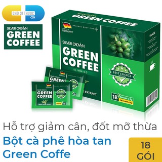 Cà phê giảm cân Green Coffee Silver Crown