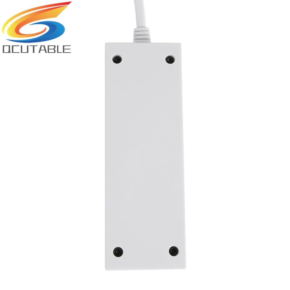 1 Bộ Chia 4 Cổng Sạc Nhanh 5V 2A Phích Cắm US Màu Trắng Tiện Dụng Khi Đi Du Lịch