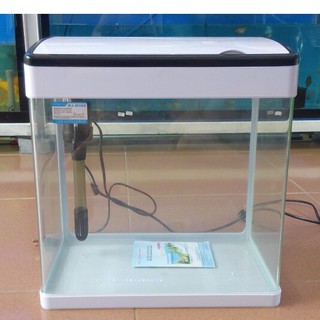 Bể cá MJ 460 trọn bộ đèn, máng lọc, máy lọc cho cá cảnh, bể đúc có nắp