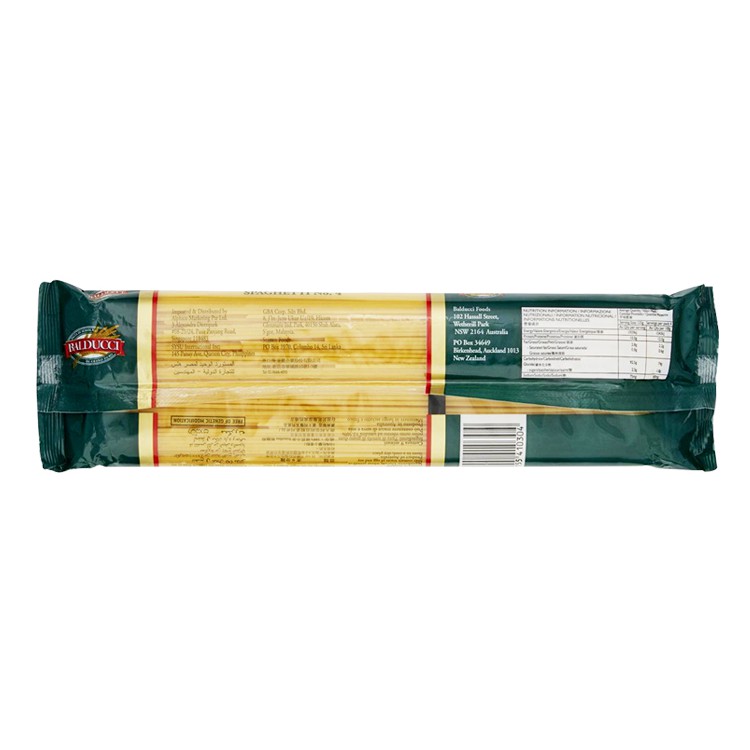 [Hàng nhập khẩu] Mì Ý Spaghetti Sợi Tròn Balducci Số 4 500G