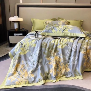 Chăn hè lụa tencel chần bông 3 lớp nhập khẩu cao cấp, mền lụa thái mềm mịn thoáng mát kích thước 2mx2m2 - Bông.Decor