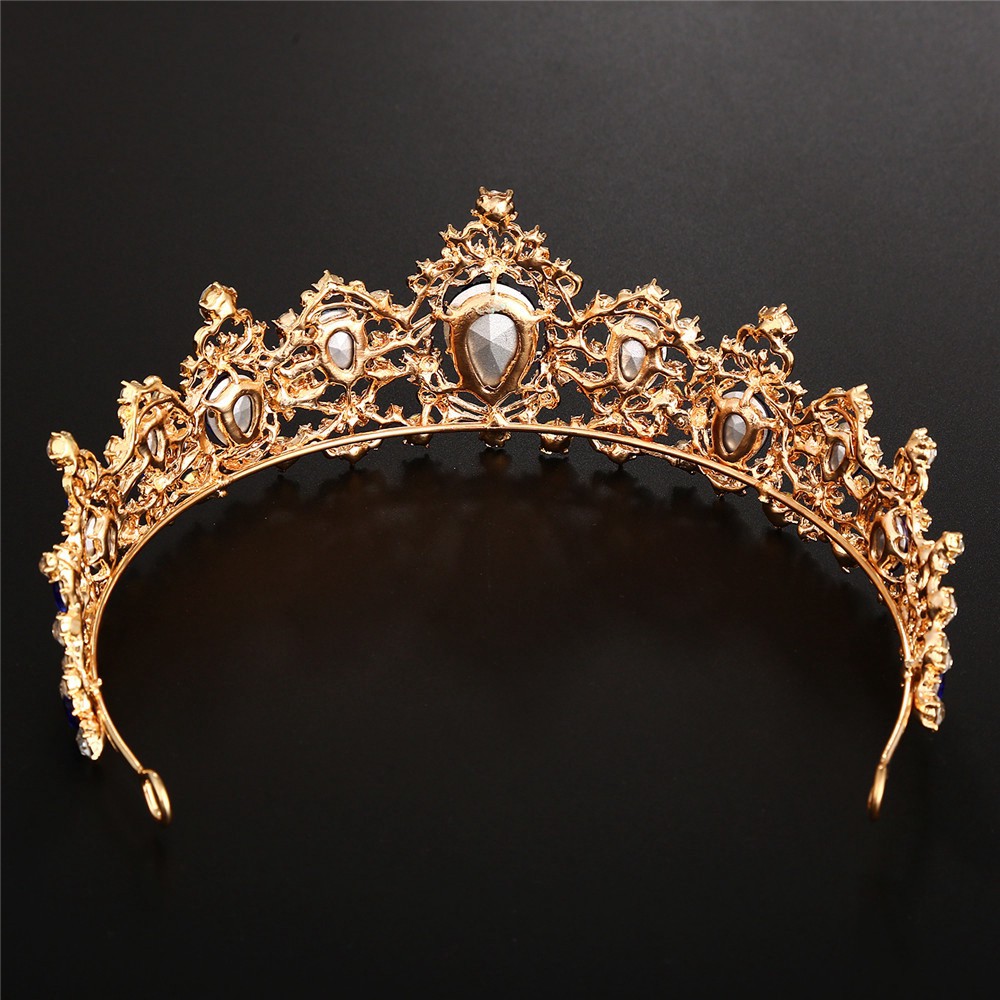 Vương miện công chúa 3 màu tùy chọn phong cách cổ điển