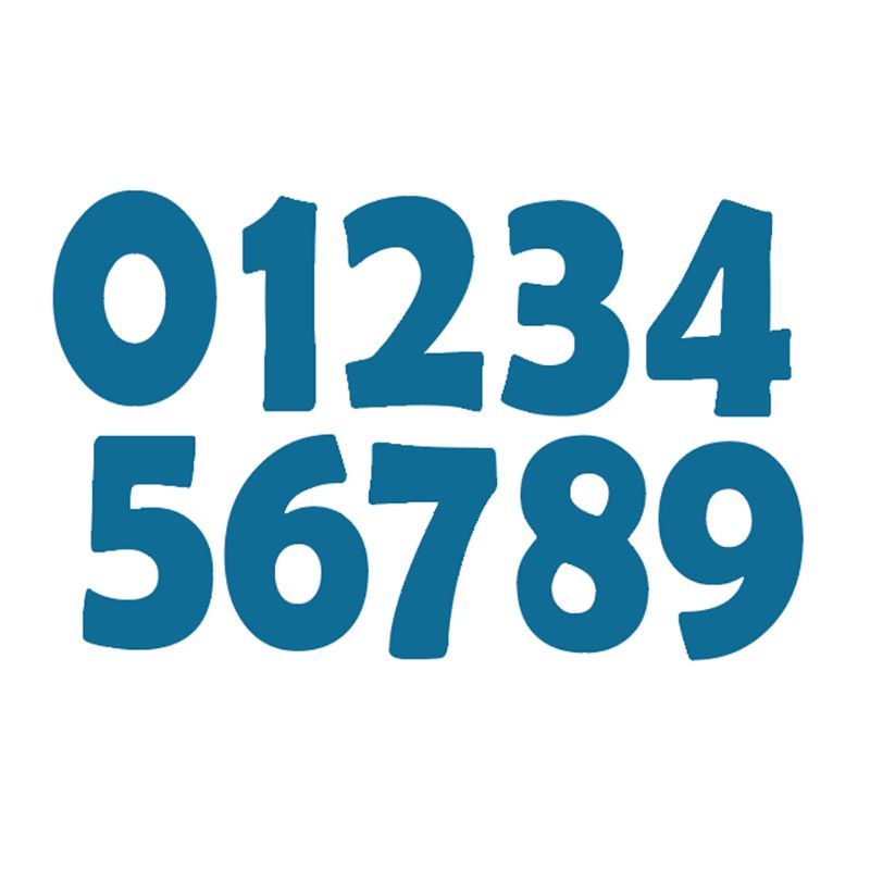 Khuôn Cắt Giấy Làm Từ Kim Loại Hình Số La Mã Trang Trí Scrapbook