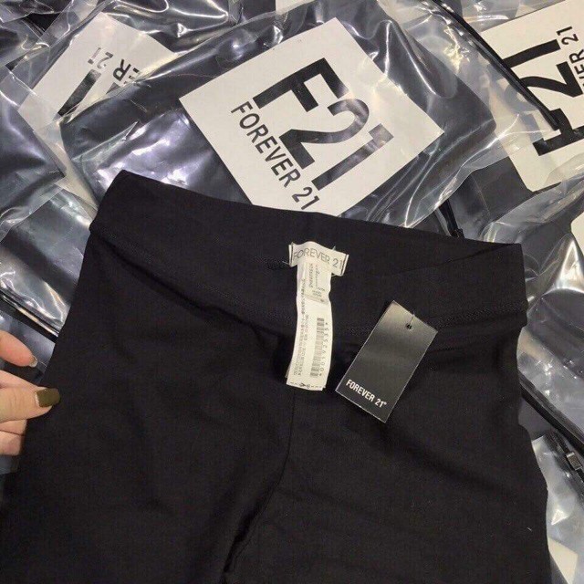 Quần Nữ Legging Chất Cotton Ôm Sát Mã F21 - Lami Botique