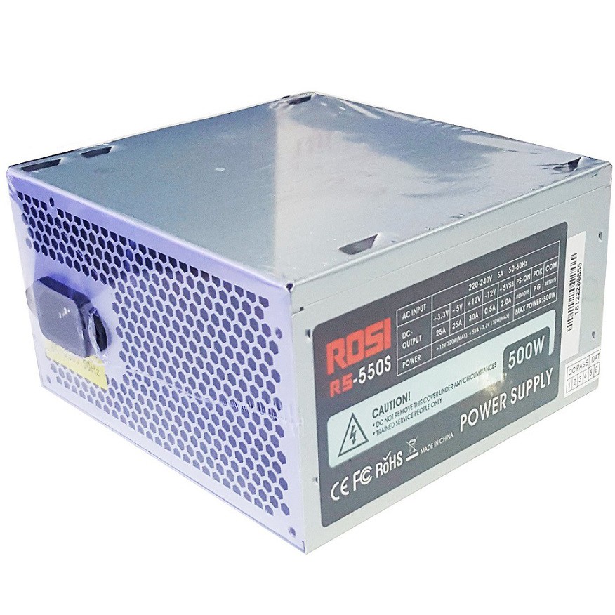Nguồn máy tính PC chính hãng Rosi RS-550S