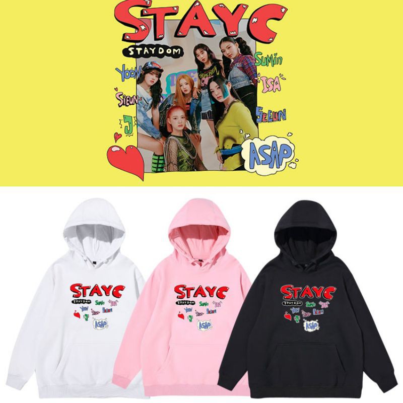 Áo hoodie StayC - Staydom (ASAP)