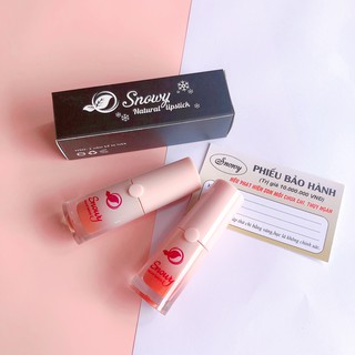 [Son Gấc Mẹ Thỏ] - Son Kem Không Chì - Son Handmade SNOWY Natural - Kháng Nước