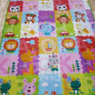 Thảm xốp chơi 2 mặt Maboshi cao cấp 1m6-2m
