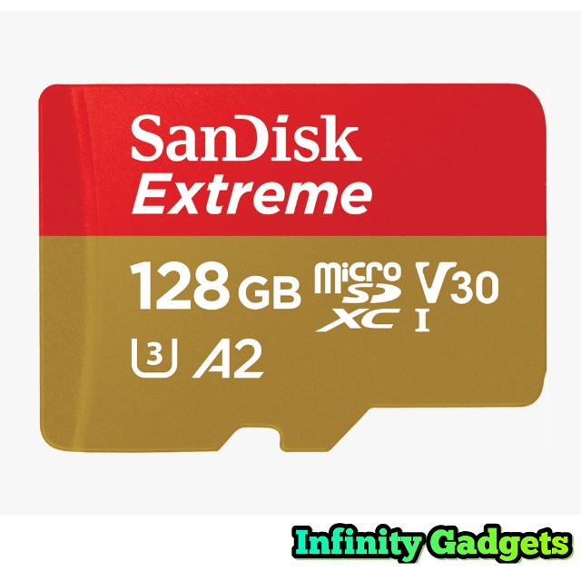 Máy Chơi Game Sandisk Extreme A2 Micro SDXC 160MB / s sdsqxa1-128g 128GB