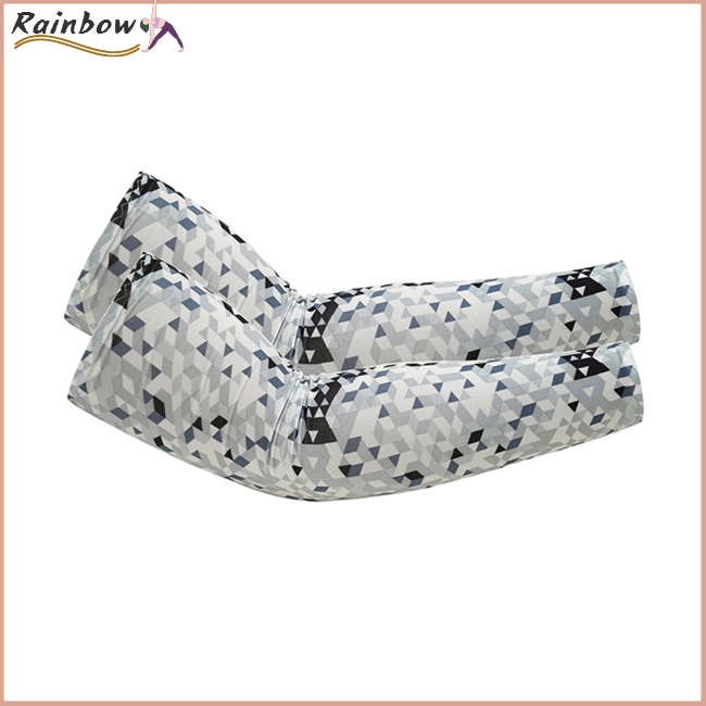 Vỏ bọc cánh tay chống nắng bằng lụa mát tiện dụng cho hoạt động ngoài trời