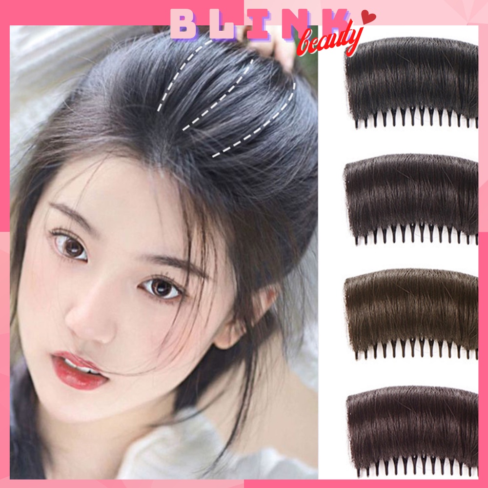 Kẹp phồng mái tóc giả làm phồng tóc tự nhiên, tóc kẹp mái phồng cho nữ phong cách trẻ trung năng động VM76