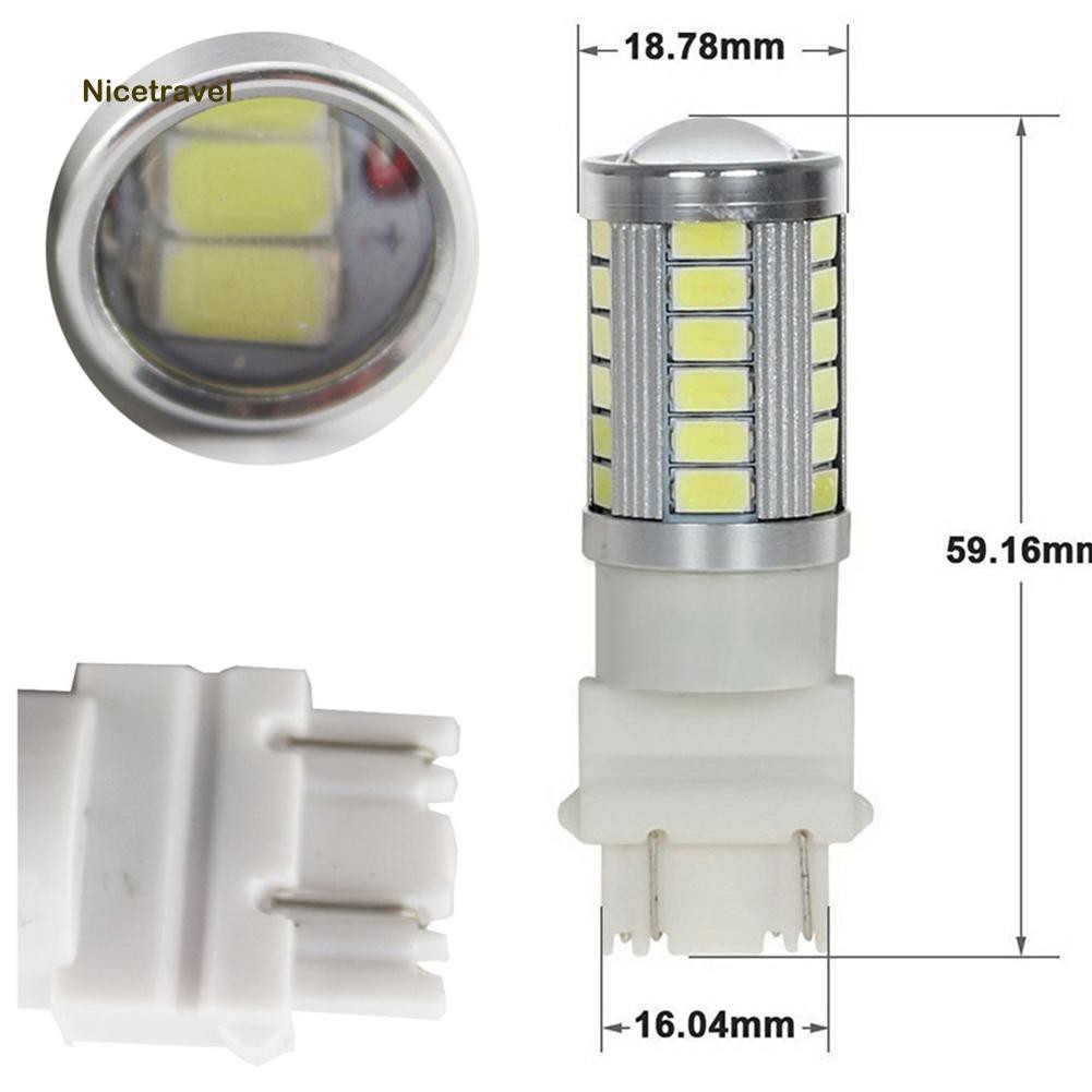 Set 2 Đèn Led Tín Hiệu Xi Nhan 3157 5630 33-smd 900 Lumen Dc12v Cho Xe Hơi