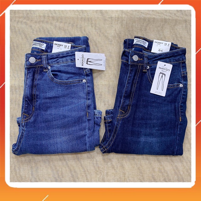 [XẢ KHO - GIÁ SỐC] Quần jean LOE trơn dáng dài lưng cao trên rốn co giãn tốt form chuẩn | BigBuy360 - bigbuy360.vn