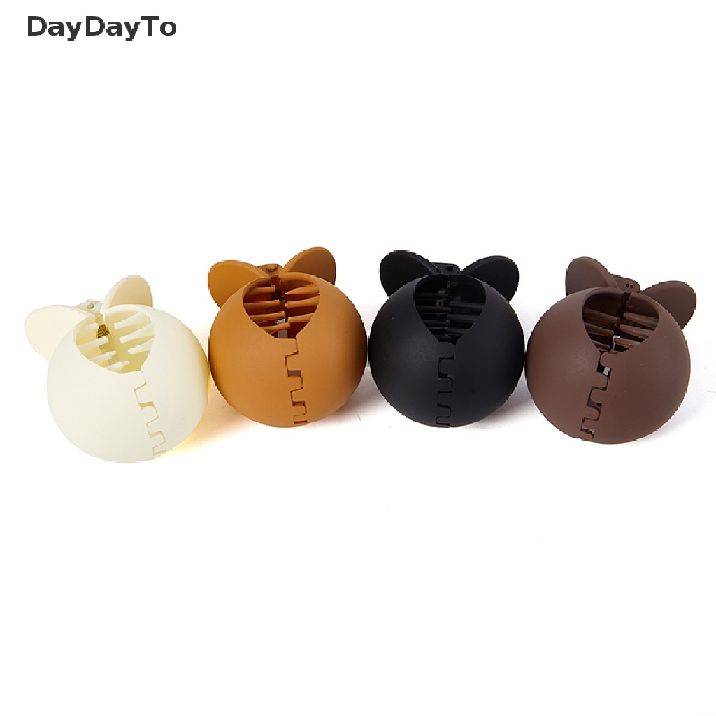 1 Kẹp Tóc Dạng Nhám Màu Trơn Hình Đầu Cá Mập Độc Đáo