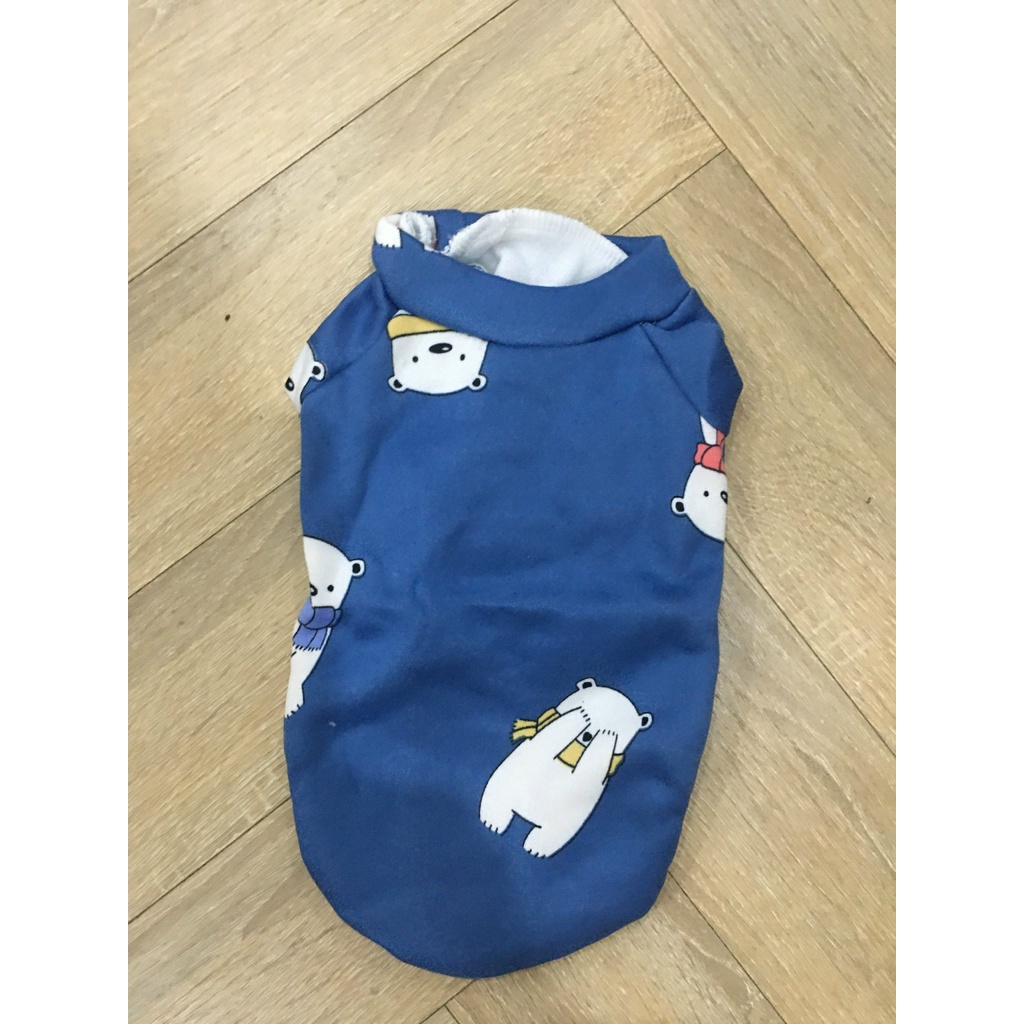 Áo chó mèo họa tiết hình thú siêu xinh