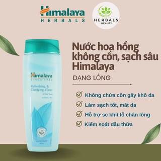 Nước hoa hồng làm sạch mụn và cân bằng pH trên da Himalaya Refreshing & Clarifying Toner 100ml date 2025)