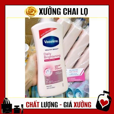 Kem Dưỡng Da ❤ TOP GIÁ RẺ ❤ Sữa Dưỡng Thể Vaseline 725ml, nguyên liệu, công thức làm kem trộn trắng da body