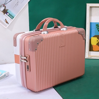 Vali đựng mỹ phẩm 14-inch 16 inch phong cách retro cao cấp cho nữ
