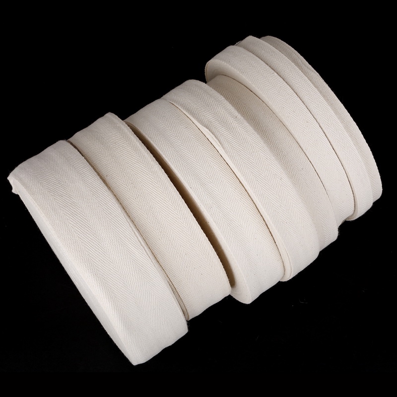 Cuộn ruy băng cotton 5yard rộng 1 / 1.5 / 2 / 2.5 / 3 / 3.5 / 4 / 5cm