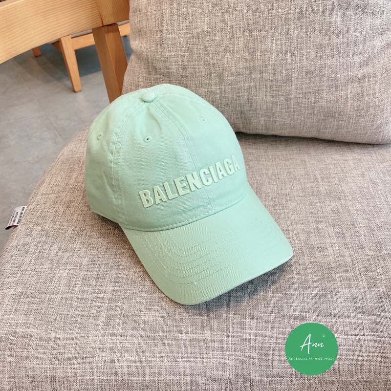 MŨ LƯỠI TRAI BALENCIAGA MỚI NHẤT, LOGO NỔI BẬT, BẢNG MÀU CỰC HOT, CHẤT VẢI KAKI MỀM MẠI, MŨ PHÙ HỢP CẢ NAM VÀ NỮ