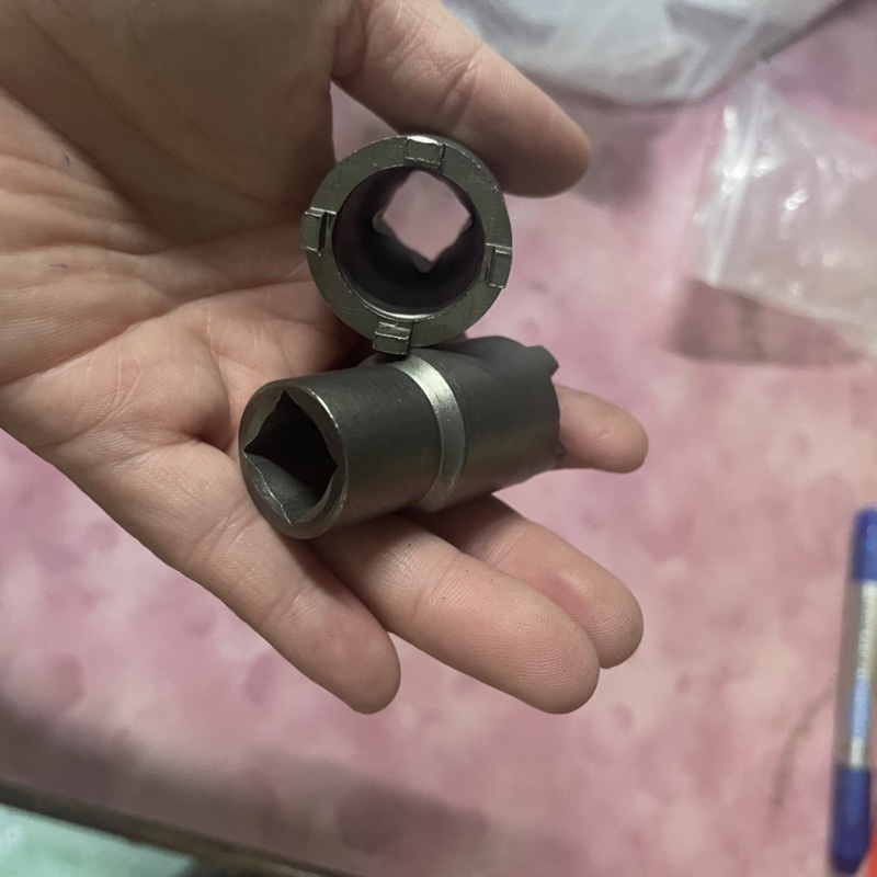 Tuýp Bắn Nồi Thép Đen Xe Máy 16/21mm