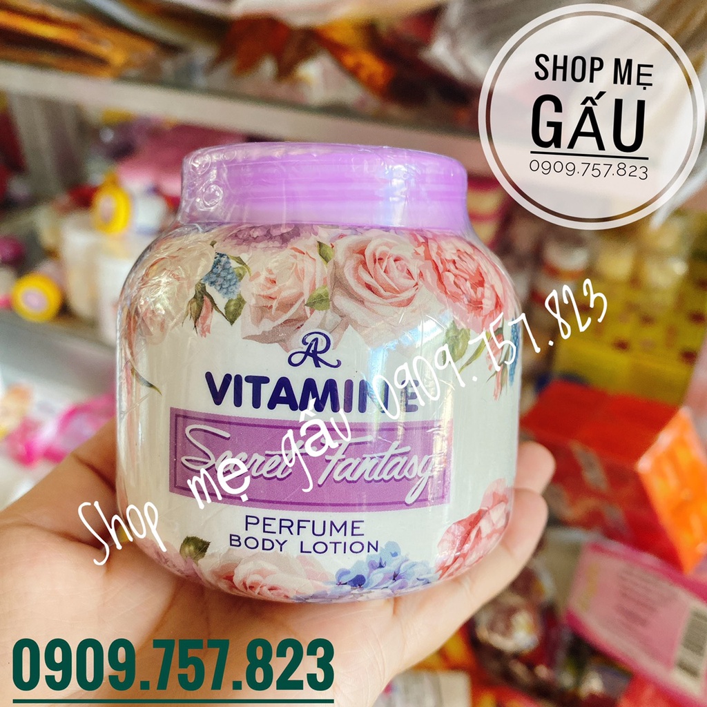 Kem dưỡng AR Vitamin E Perfume Body Lotion Thái Lan 200ml