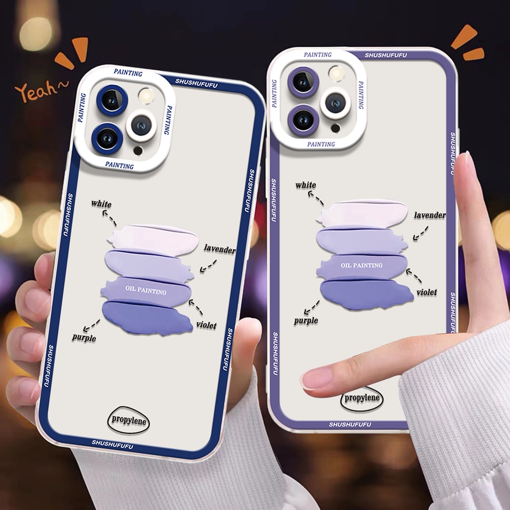 Ốp Điện Thoại TPU Dẻo Trong Suốt Họa Tiết Đôi Mắt Thiên Thần Cho IPhone 13 13 Pro 12 Pro Max 11 Pro Max 6S 7 8 Plus X XS XR