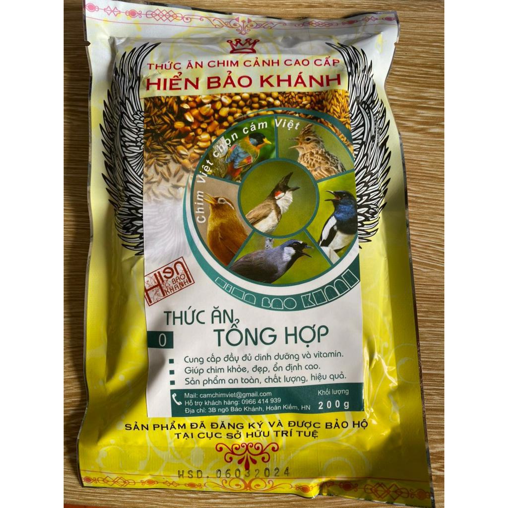 Cám chim Chào mào Cao cấp Hiển Bảo Khánh, Cám chim chào mào