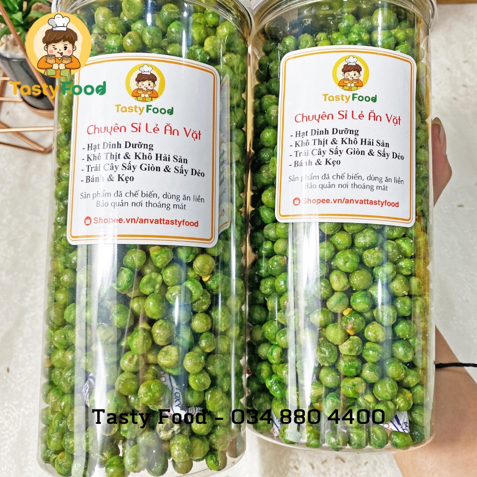 450G Đậu Hà Lan Tỏi Ớt Tatsy Food | Hàng chất thượng hạng | HOÀN ĐỔI 100% nếu không như mô tả