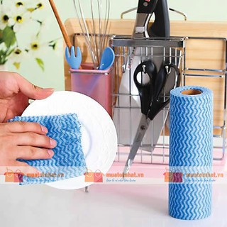Cuộn 50 khăn lau đa năng
