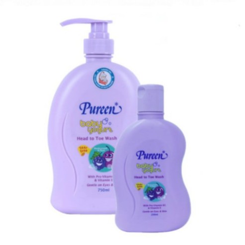 Sữa Tắm Gội Toàn Thân Cho Trẻ Sơ Sinh Pureen Baby Head To Toe Wash