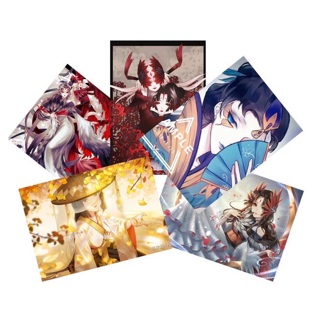 1-5 Poster michiko ldentity V khổ a4, tranh ảnh Game ldentity V michi ko