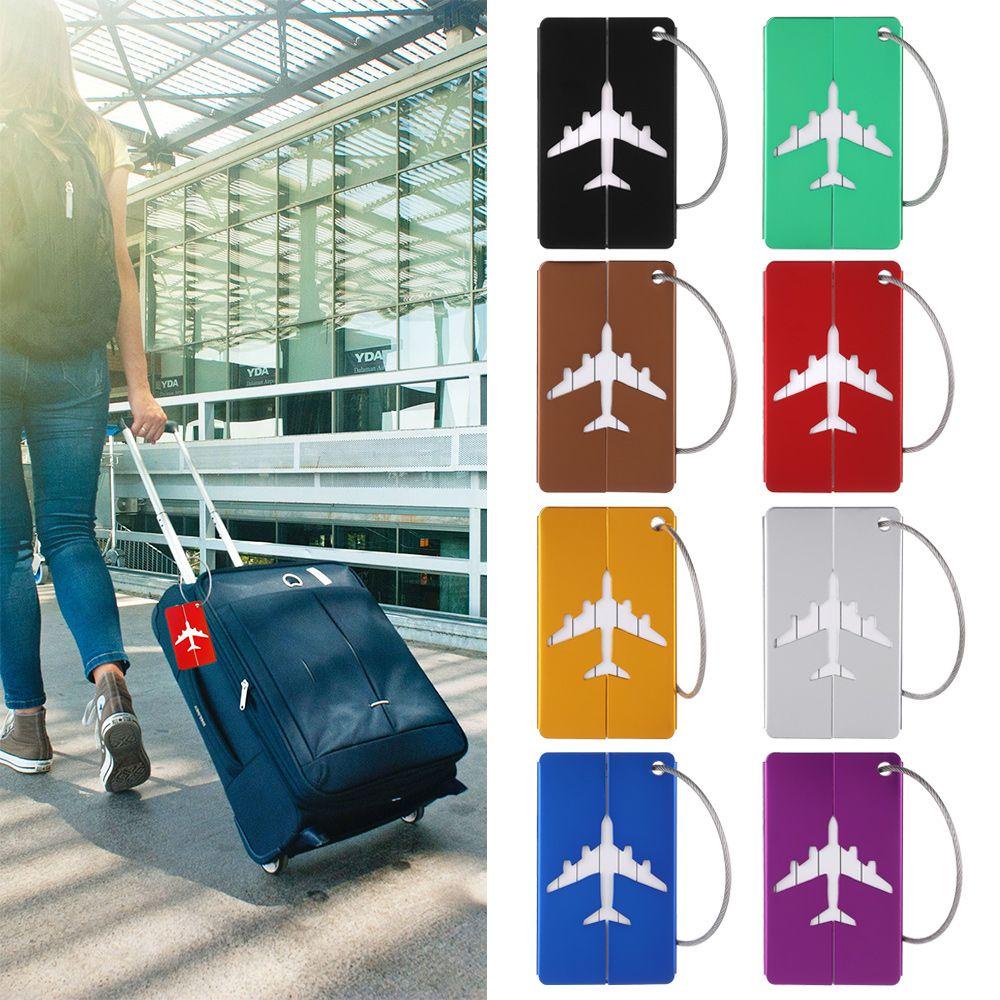 FAY Thẻ Tên Gắn Hành Lý Bằng Thép Không Gỉ Có Thể Tái Sử Dụng Kèm Dây Đeo