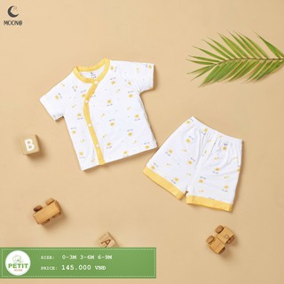 Bộ cộc tay moon petit cho bé