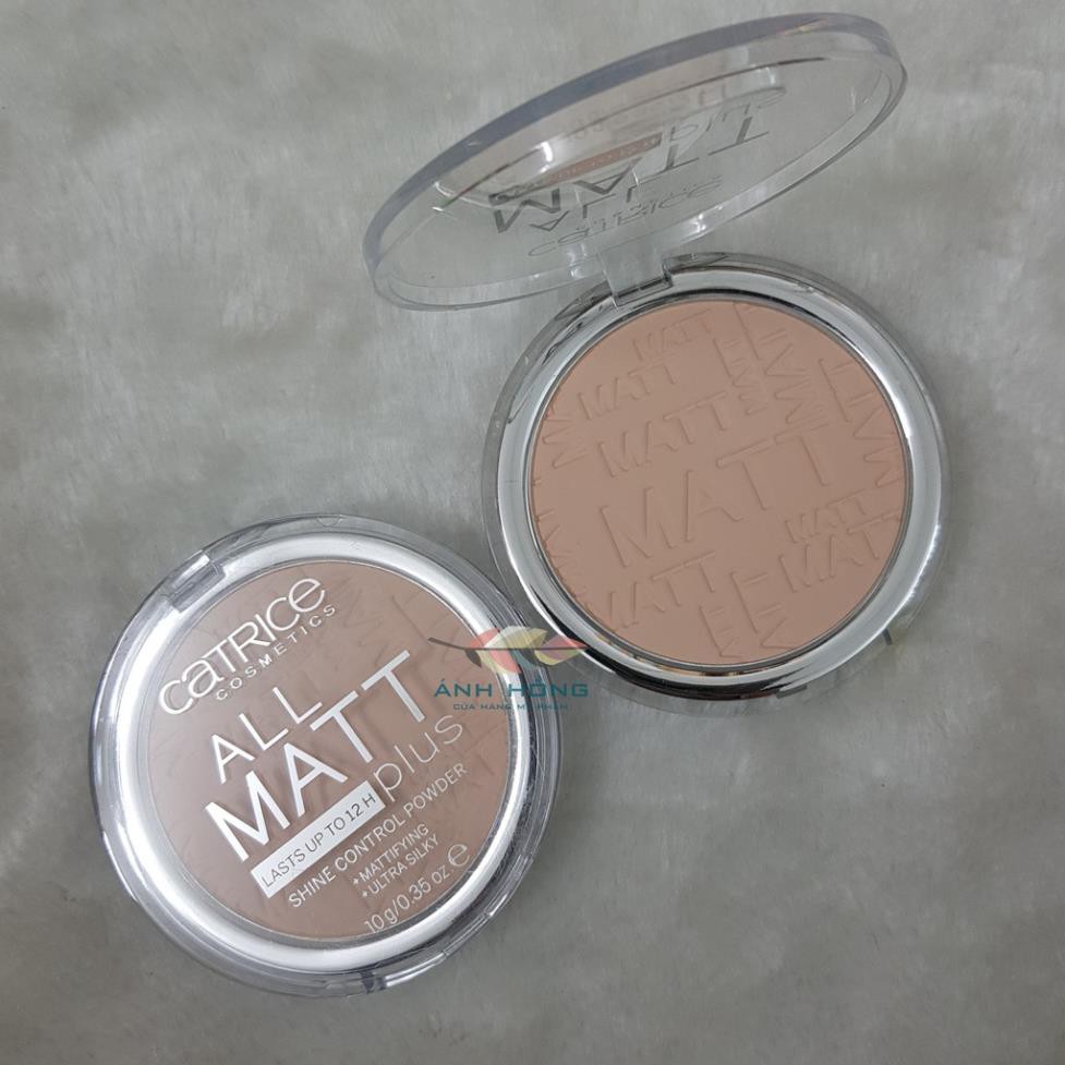 Hàng Đức- Phấn Phủ Nén Catrice All Matt Plus Shine Control Powder