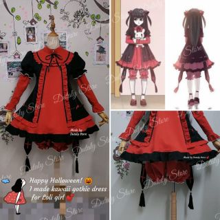 Girl 01 - Váy Gothic cosplay Emma trong Chuyện kinh dị ở nhà số 44