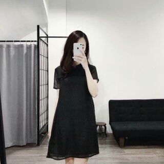 Váy voan hạt cao cấp