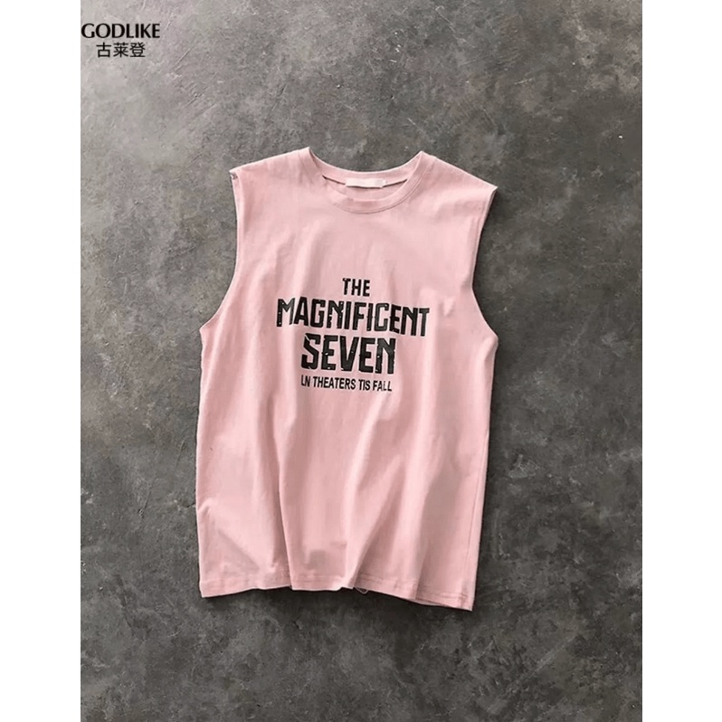 Áo Thun Form Rộng Sát nách Seven - CLITUS FASHION