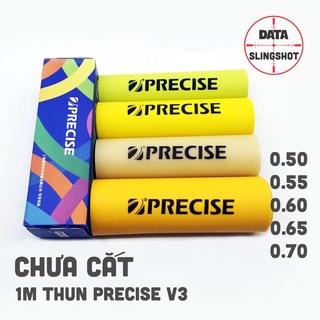 1 Mét Dây Thun Precise V3 Không Cắt 0.45mm 0.5mm 0.55mm 0.6mm 0.65mm 0.7mm 0.75mm dùng Cho Ná Cao Su - DATA SlingShot